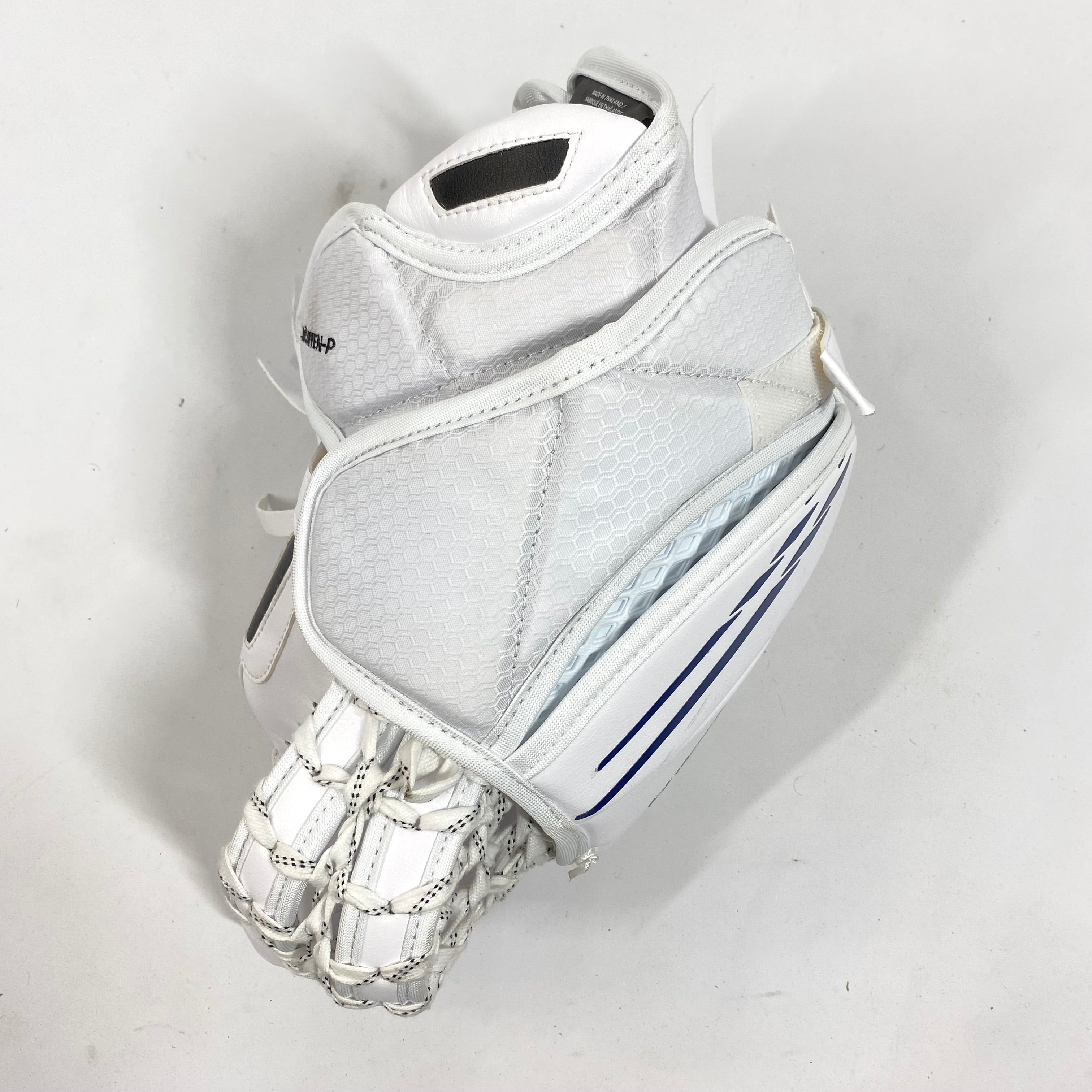 Bauer Vapor Hyperlite - Nouveau gant de gardien Pro Stock - (Blanc/Rouge/Bleu)